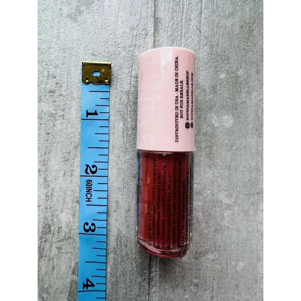 SOPHIA + MABELLE Lip Tinted Lip Oil Gloss Beach Please FULL SIZE 0.13 oz SEALED